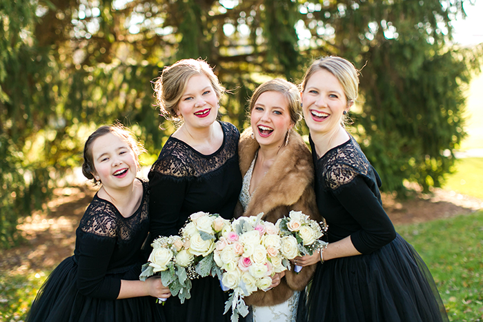 Young Bridesmaids Bouquets