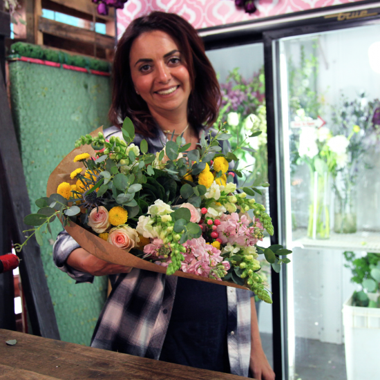 Overflowing Flower Bouquet