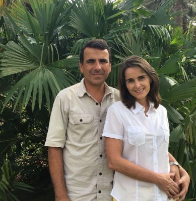 Magic Flowers Farm Owners-Esteban & María Elvira