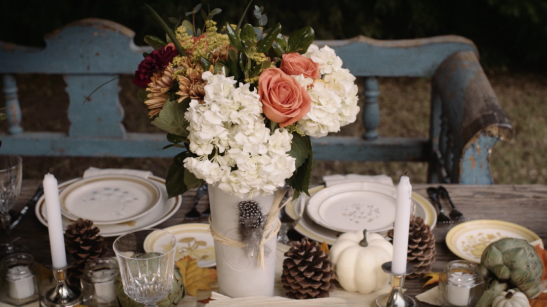 DIY Jewel Tones Vase