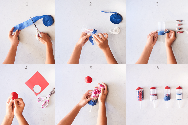 DIY Floral Party Poppers For Fourth of July Bouqs Blog