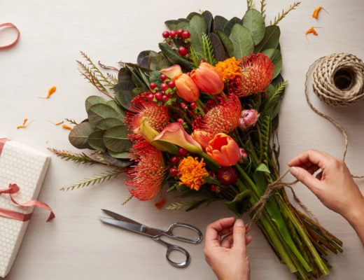 Golden Anniversary Flowers