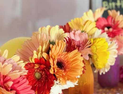 DIY Birthday Centerpiece