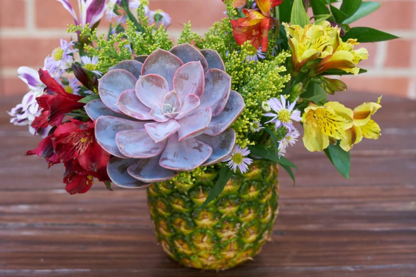 DIY Pineapple Vase for Your Next Party Bouqs Blog