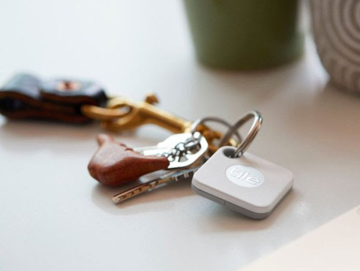 keychain with a tile mate