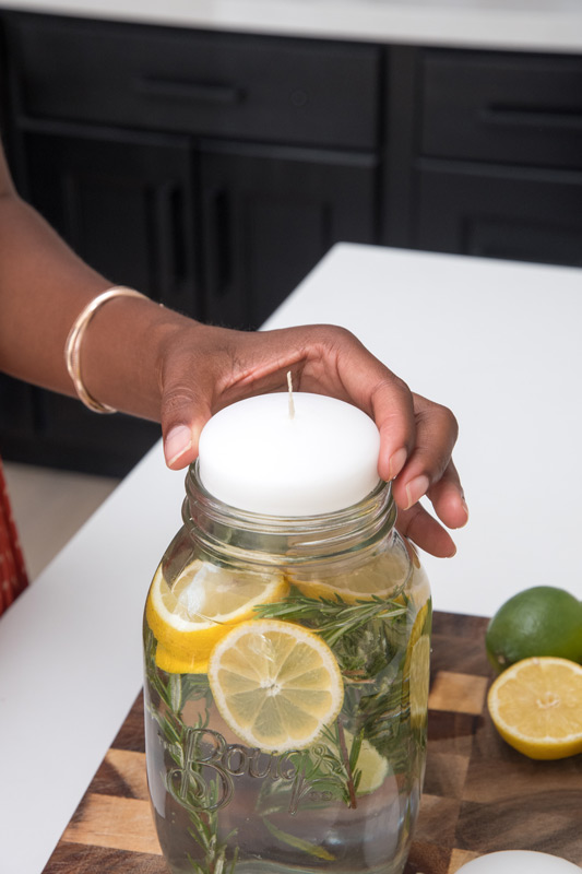 Upcycle a Mason Jar Make a Citronella Candle Bouqs Blog