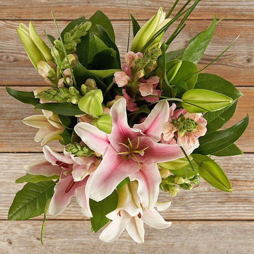 stargazer lily bouquet