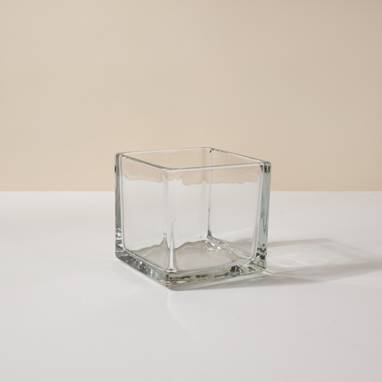 Cube Glass Vase