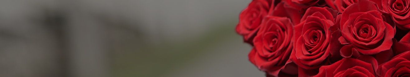 Bouquet of red roses