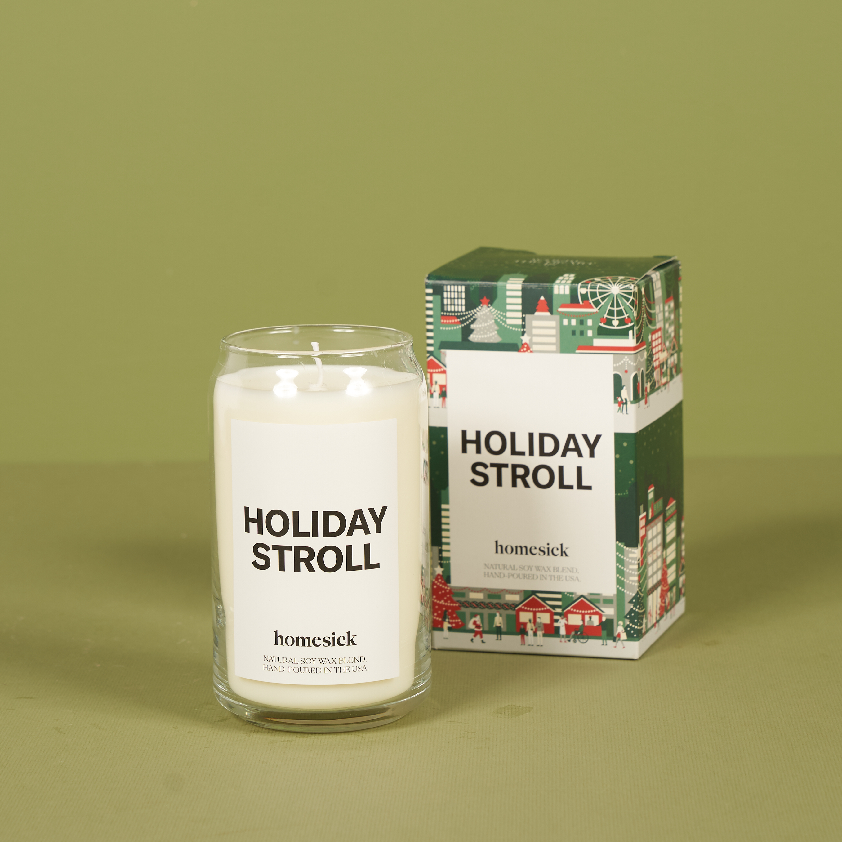 Homesick Candles Holiday Stroll Candle