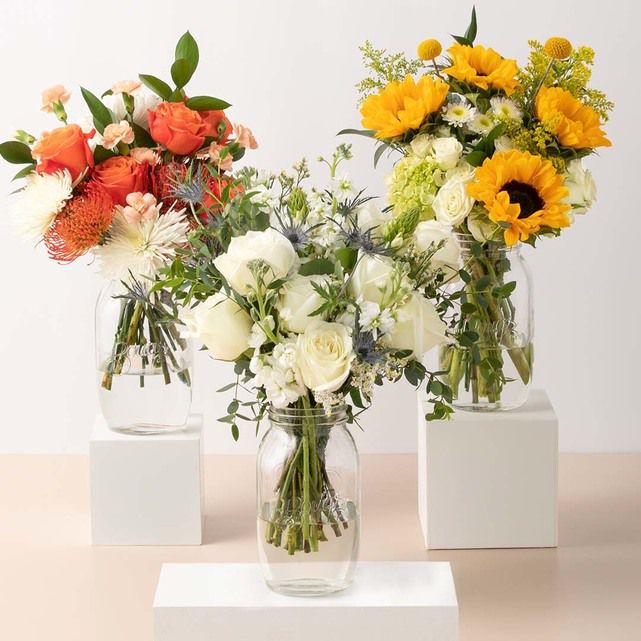 Gift Trio of Three Bouquets - The Bouqs Co.