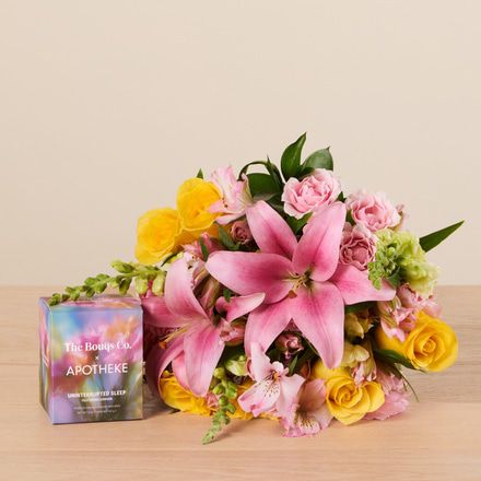 The Uninterrupted Sleep Apotheke Candle Gift Set Bouq