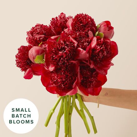 Red Peonies Bouq