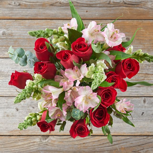 Red Roses and Dark Chocolate Caramels The Bouqs Co.