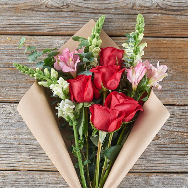 Red Roses and Dark Chocolate Caramels The Bouqs Co.