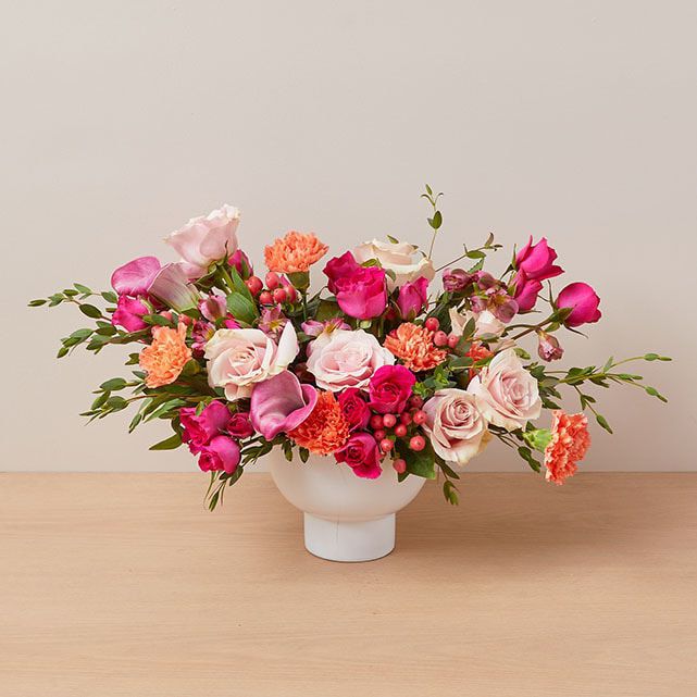 The Strawberry Sorbet Arrangement